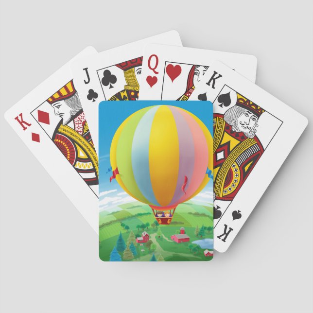 Blowing In The Wind Playing Cards (Back)