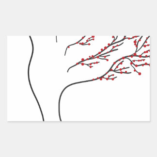 Blowing in the wind sticker