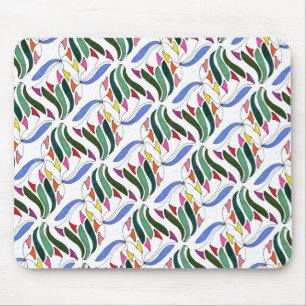 "Blowing in the Wind" Tiled Abstract Mousepad