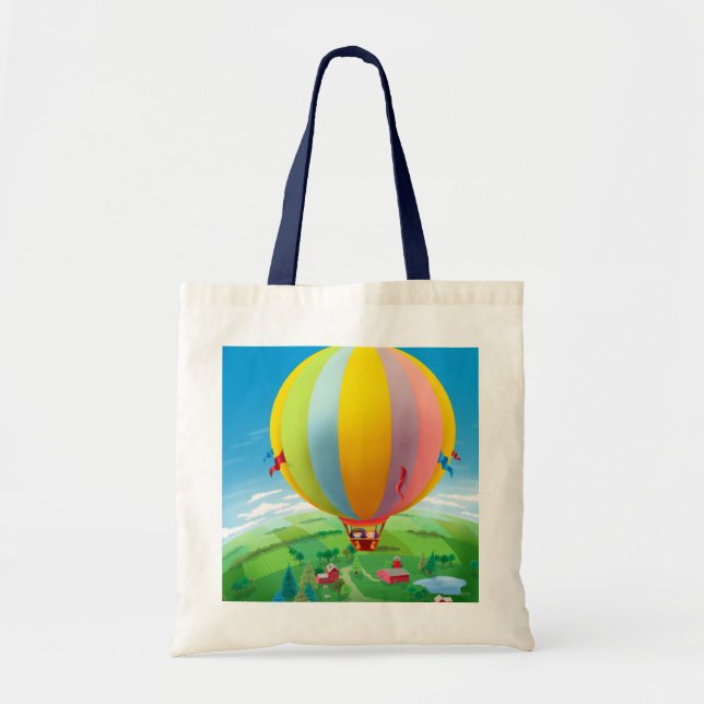 Blowing In The Wind Tote Bag (Front)