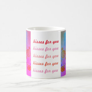 Blowing kisses. Kisses for you Coffee Mug