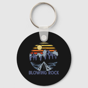 Blowing Rock, North Carolina Blue Ridge Mountains Keychain