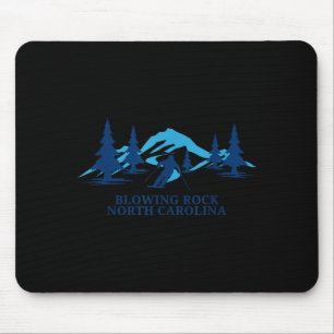 Blowing rock north carolina ski resort skiing skie mouse pad