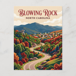 Blowing Rock USA Postcard