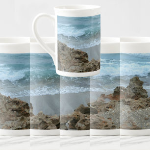 Blowing Rocks Jupiter Florida Bone China Mug
