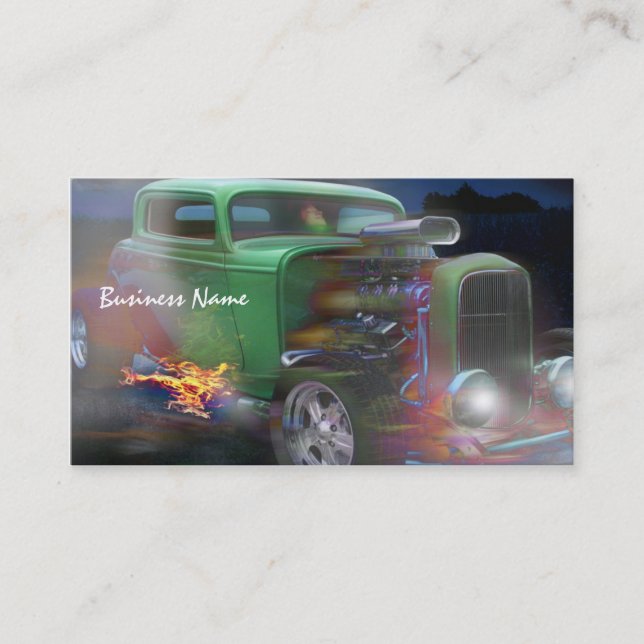 Blown 32 business card (Front)