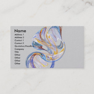 Blown Glass Business Card
