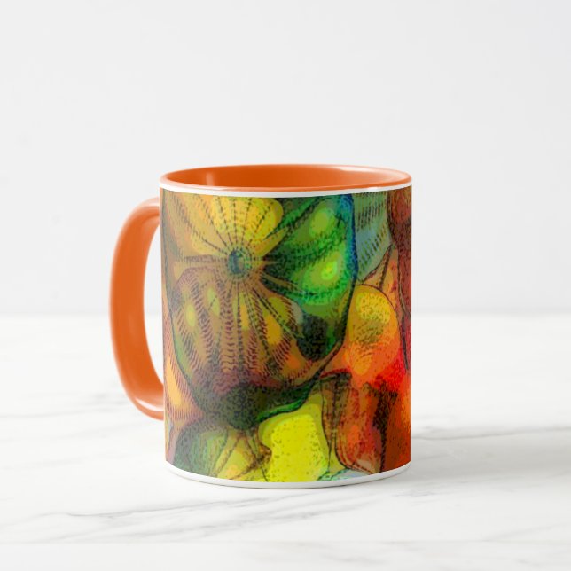 Blown Glass Mug (Front Left)