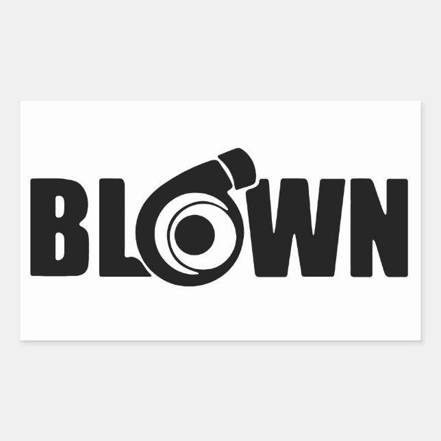 Blown Sticker (Front)