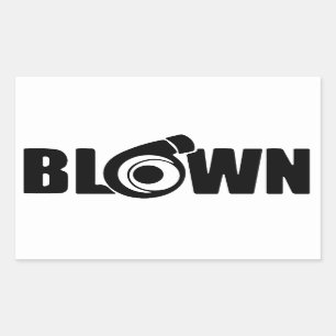 Blown Sticker