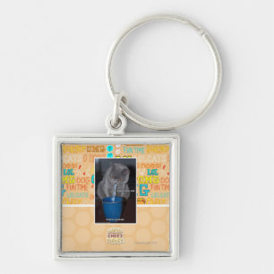 Blows Bubbles in ur milk Keychain