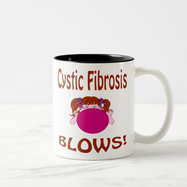 Blows Cystic Fibrosis Mug (Right)