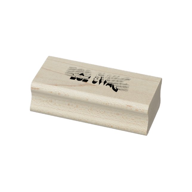 Blox3dnyc.com Eco friendly ecoswag design Rubber Stamp (Stamp)