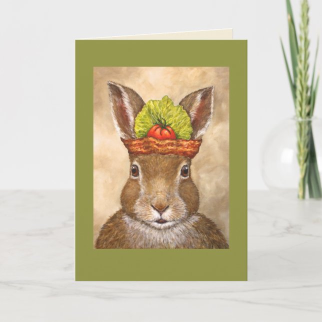 BLT sur une carte Bun (Devant)