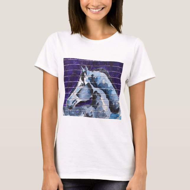Blu, Logan Square Blue Line T-Shirt (Front)