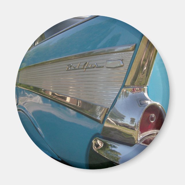 blue 1957 Chevy Magnet (Front)