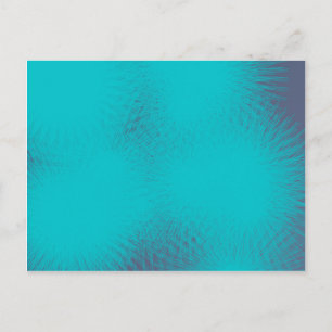 blue 6787 abstract art postcard