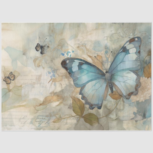 Blue 7 tissue paper (Front)
