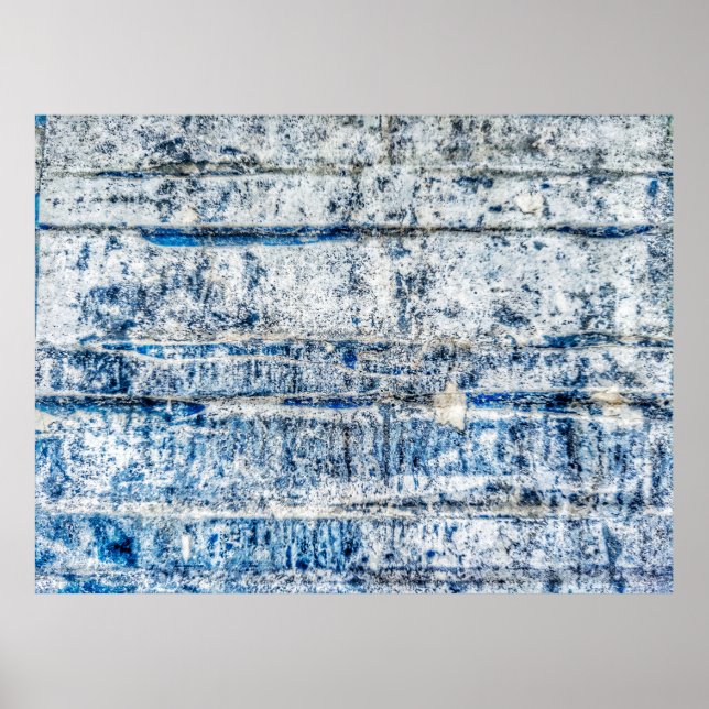 Blue abstract background design abstract, aged, an poster (Front)