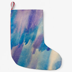 Blue abstract backgroundabstract, aqua, art, artis small christmas stocking
