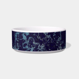 Blue Abstract Bowl