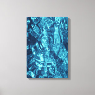 Blue Abstract Canvas Print