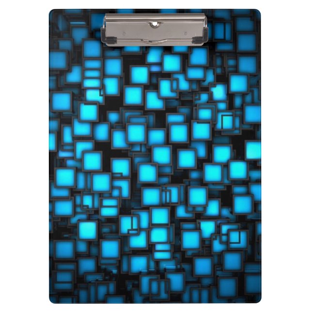 Blue Abstract/Clipboard Clipboard (Front)