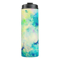 blue abstract fractal background 3d rendering3d, a
