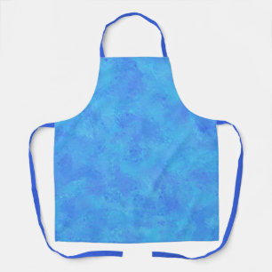 Blue Abstract Pattern  Apron