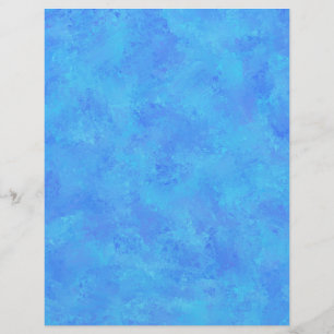 Blue Abstract Pattern Letterhead