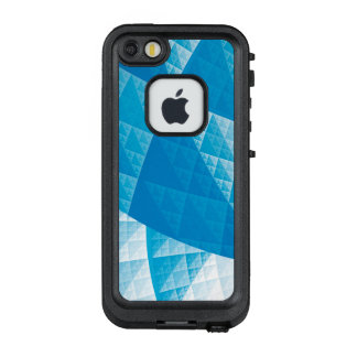 Blue abstract pattern LifeProof FRÄ’ iPhone SE/5/5s case