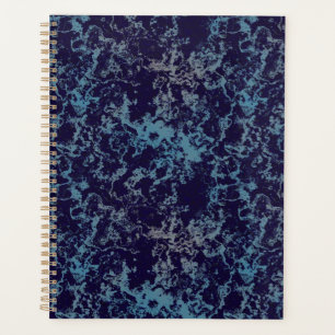 Blue Abstract Planner