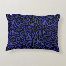 blue abstract seamless pattern