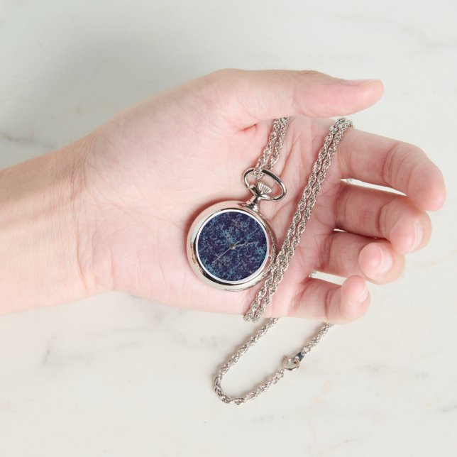 Blue Abstract  Watch (Hand)