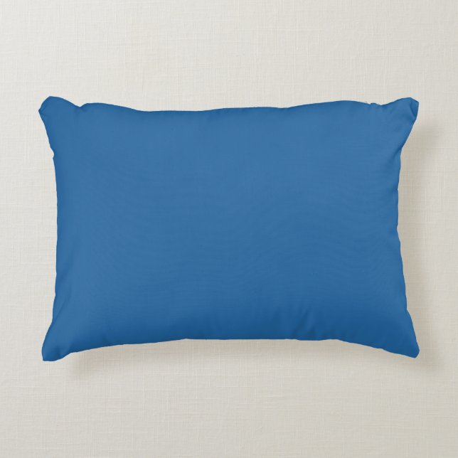 Blue Accent Pillow (Front)