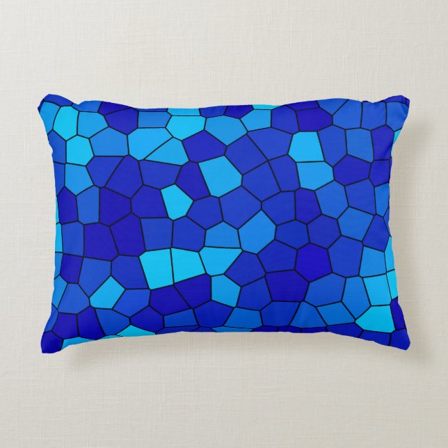 BLUE  ACCENT PILLOW (Front)