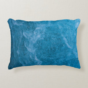 Blue Accent Pillow