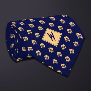 Blue Accountant Spreadsheet  Tie