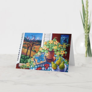 Blue Adonis Card