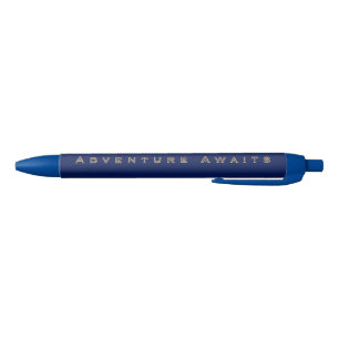 Blue Adventure Kugelschreiber Black Ink Pen