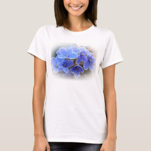 Blue African Violets T-Shirt
