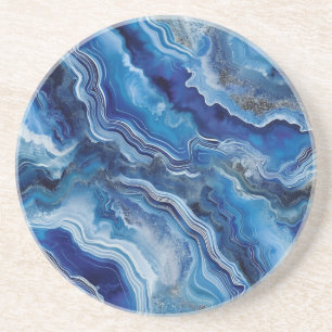 Blue Agate Coaster