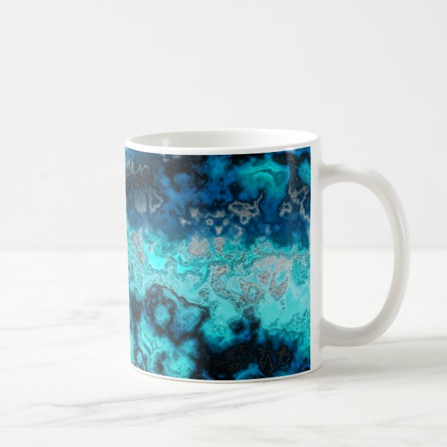 Blue Agate Coffee Mug (Right)