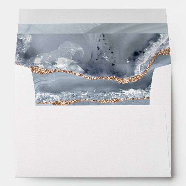blue agate envelope (Back (Bottom))