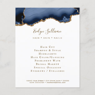 blue agate flyer
