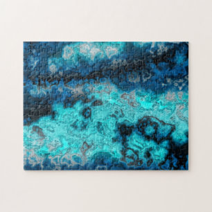 Blue Agate Jigsaw Puzzle