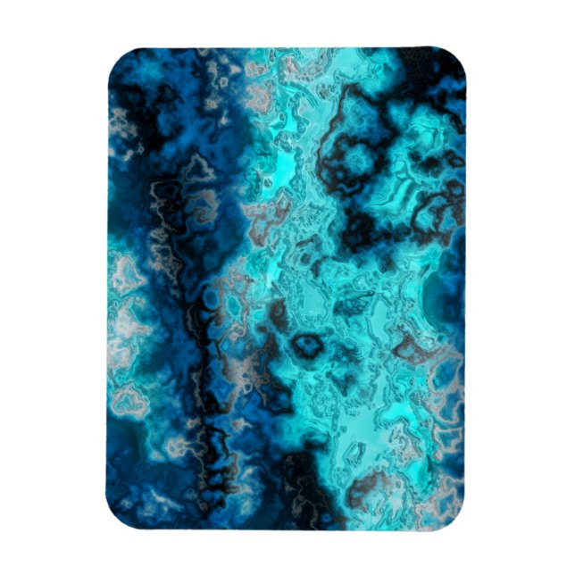 Blue Agate Magnet (Vertical)