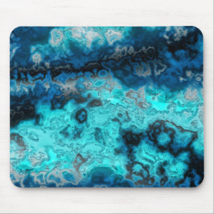 Blue Agate Mouse Pad