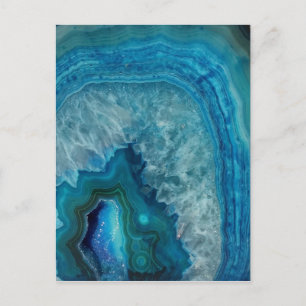 Blue Agate Postcard