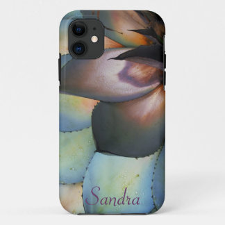 Blue Agave Succulent iPhone 5 Case *personalize*